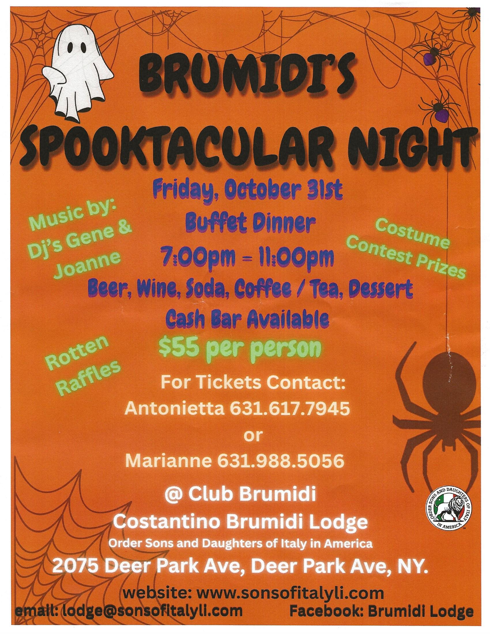 Halloween 2025 flyer