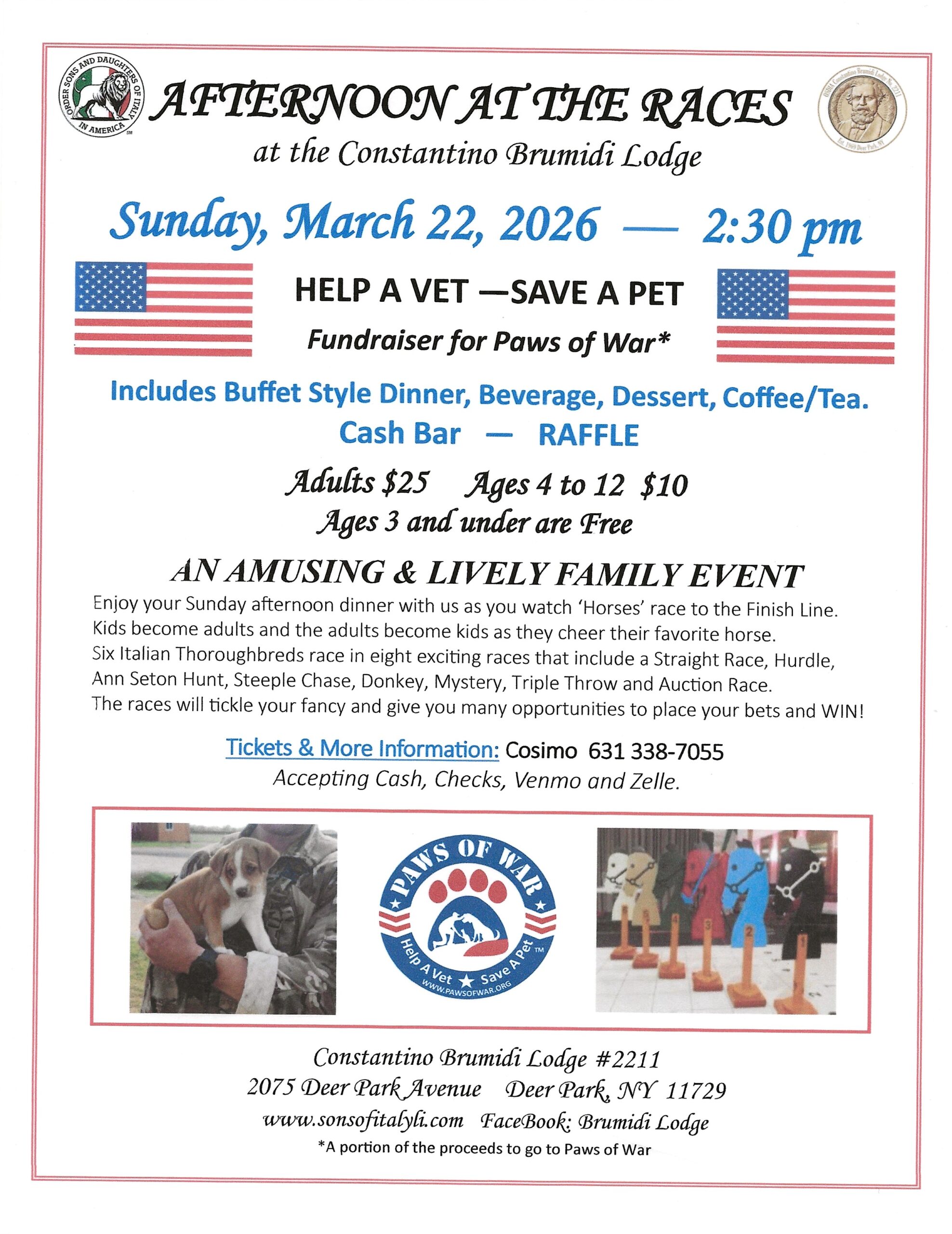 Paws of War March 2026